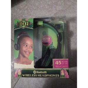Wicked Elphaba Headphones  Bluetooth and wireless